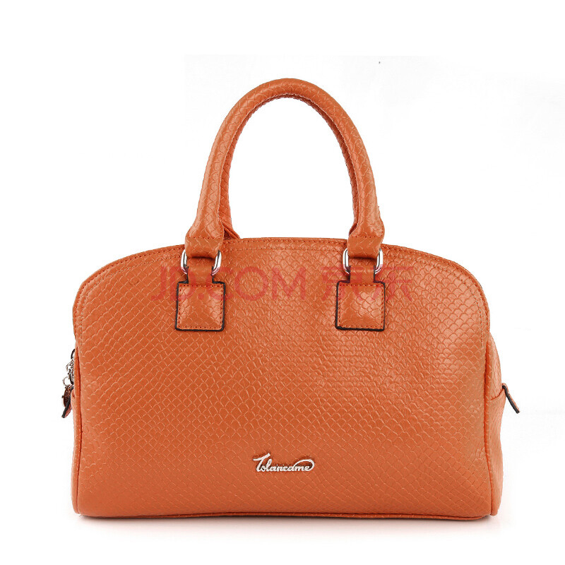 图兰蔻 复古菱格包鱼鳞纹包包手提斜挎女包2013新款秋冬 粽色 手挎包