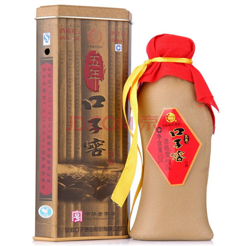 口子窖五年46度 100ml