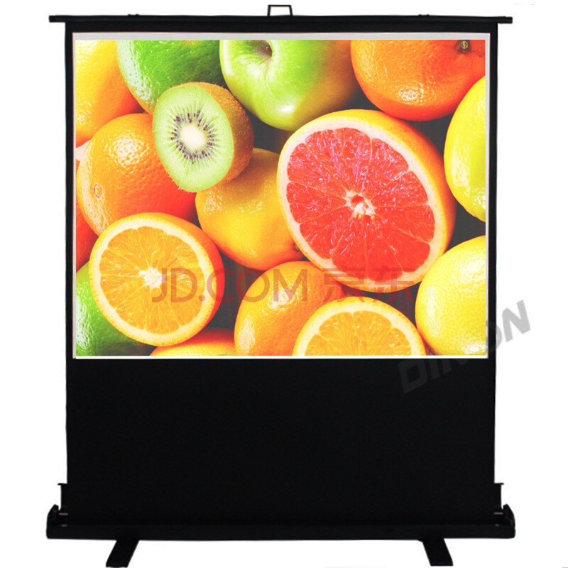 帝诺(dinon) plv180b 90英寸 化纤气动地拉幕 4:3 气动 地拉幕 幕布