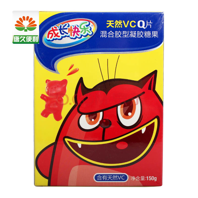 养生堂成长快乐牌天然vc q片3g*50粒