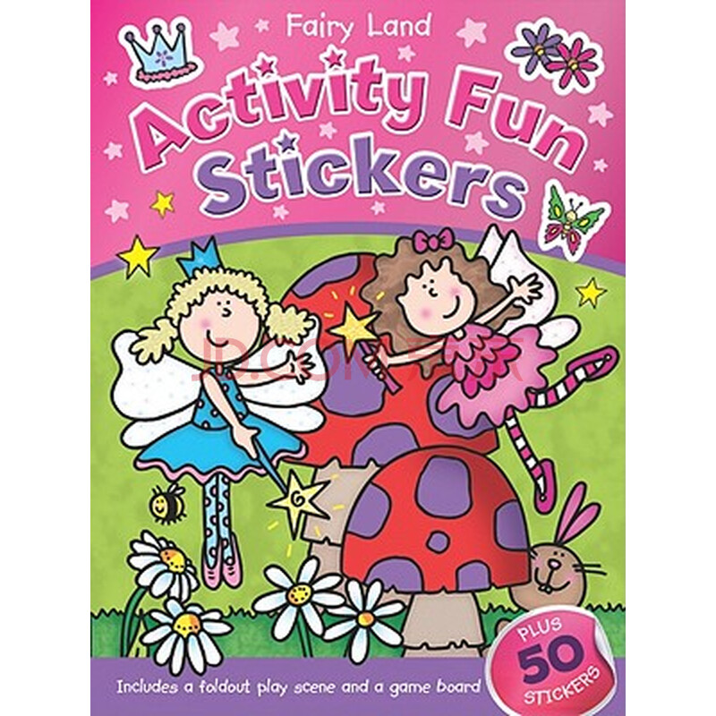 【预订】fairy land activity fun stickers