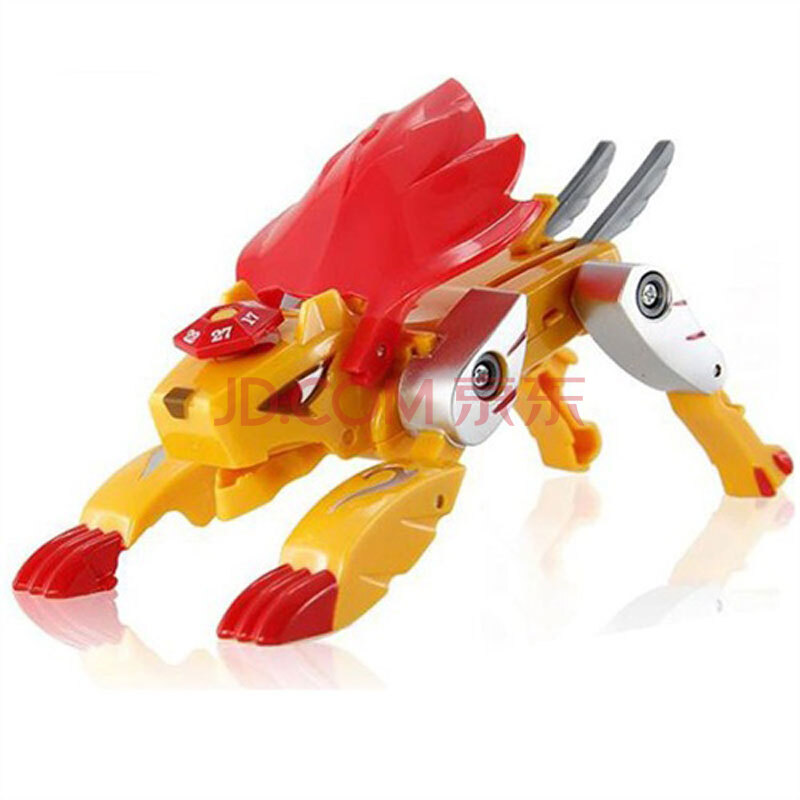 奥迪双钻auldey 神魄变形对战机器人 小店版 霸王棘蛙618020 赤焰雄狮