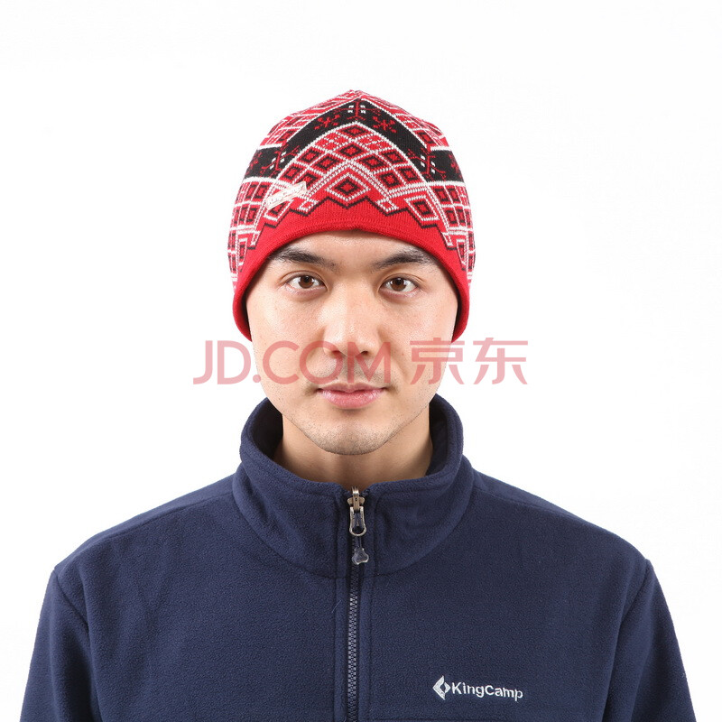康尔kingcamp毛晴提花帽kw4360 红色 均码图片-京东商城