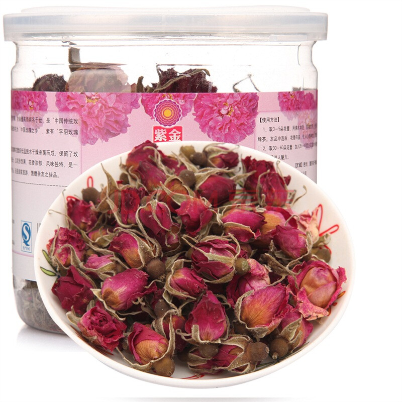 山东平阴特产 紫金玫瑰 玫瑰花茶40g