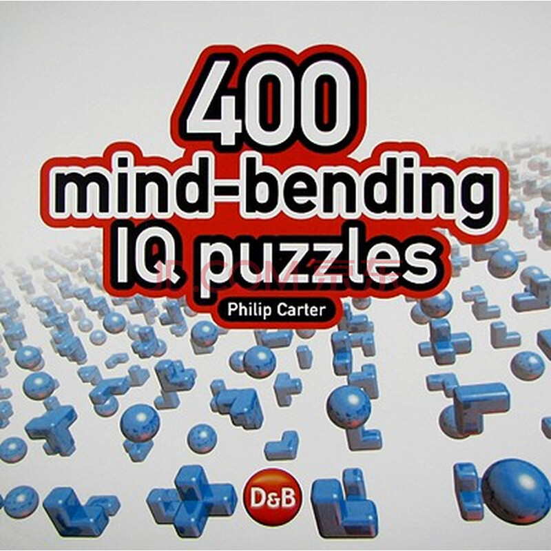 【预订】400 mind-bending iq puzzles