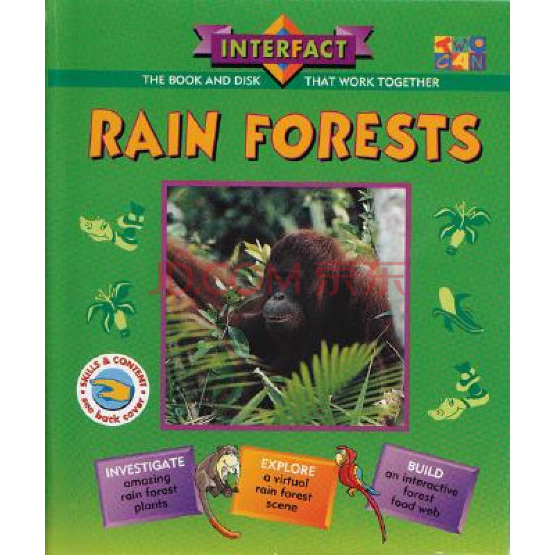 【預訂】rain forests [with spiral bound book w