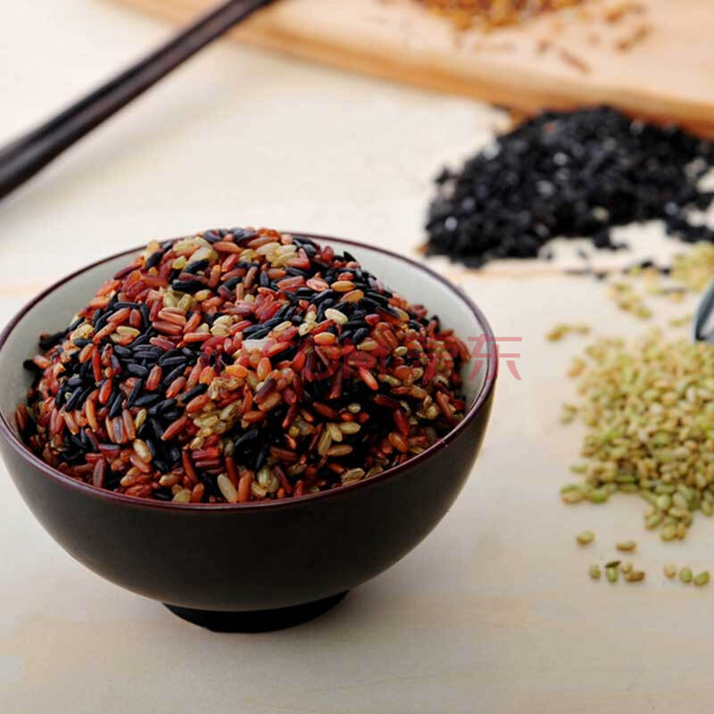 大卫之选陕西洋县五彩米礼盒装 五谷杂粮组合 营养均衡谷物组合