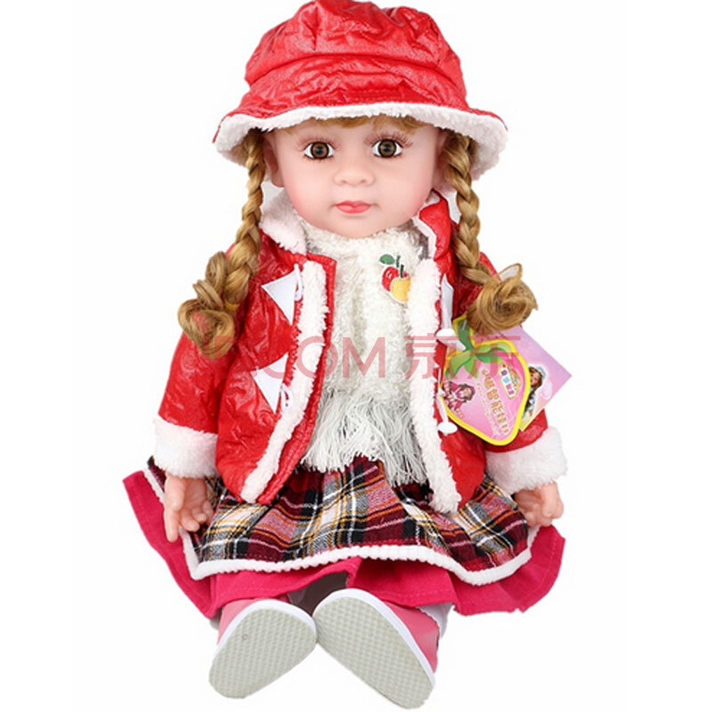 安娜公主 24寸升级版智能娃娃语音娃娃an24105会学人说话对话洋娃娃可