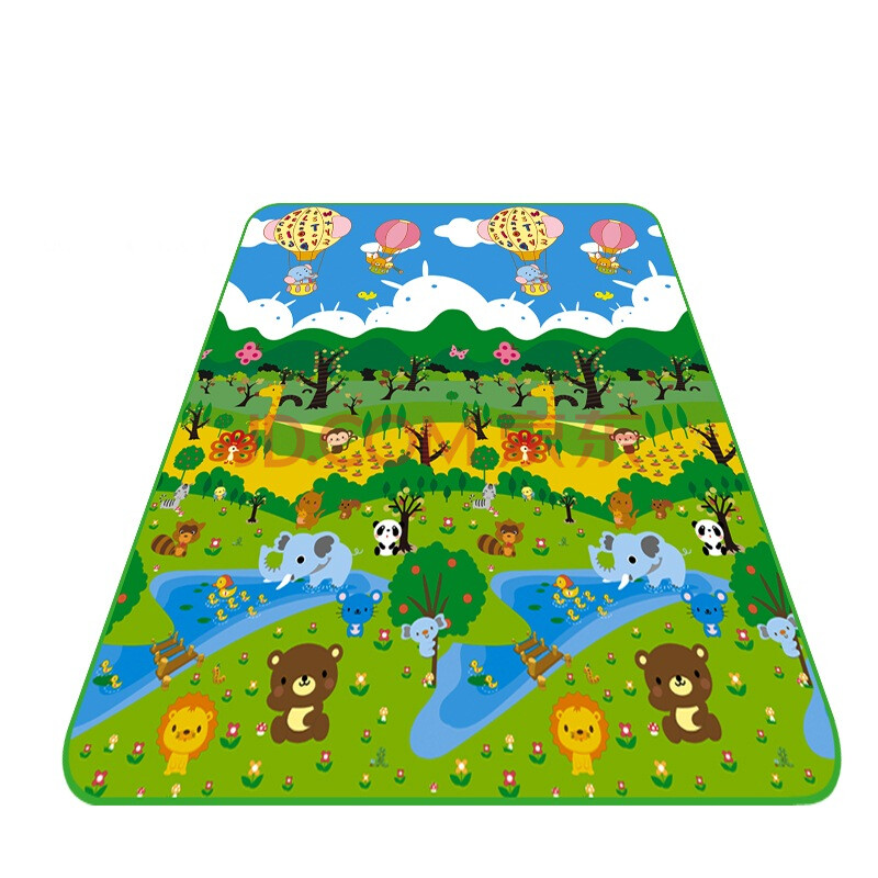 智乐美 环保防滑儿童爬爬垫 森林公园 大号