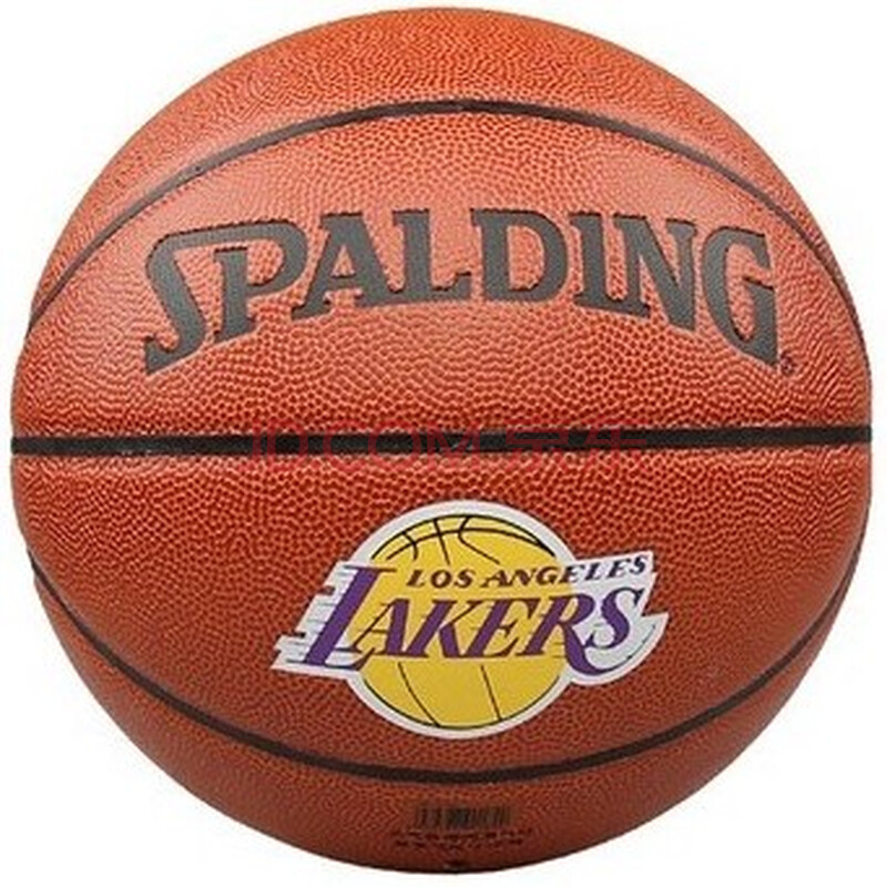 双11低价正当时spalding 斯伯丁nba湖人队徽篮球 74-094