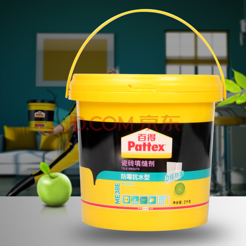 汉高百得 防霉抗水瓷砖填缝剂美缝剂me38e夏降到底! 米色/米黄色