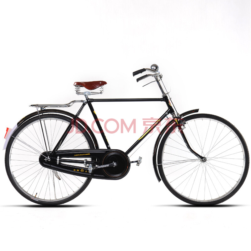 永久自行车 永久pa17型杆闸传统车 28寸男款单车 黑 28寸