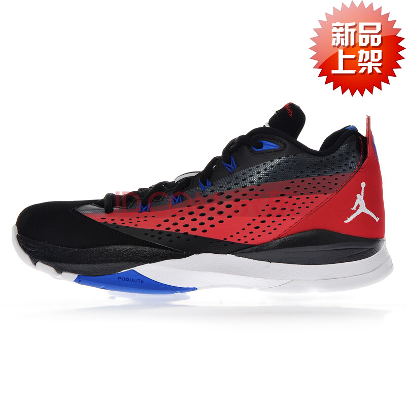 耐克nike air jordan cp3 保罗7代限量版 男子 篮球鞋 622270 006黑