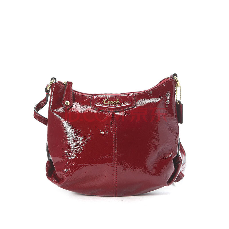 coach 蔻驰 女士深红色手提包 f48252 b4 cm 酒红色