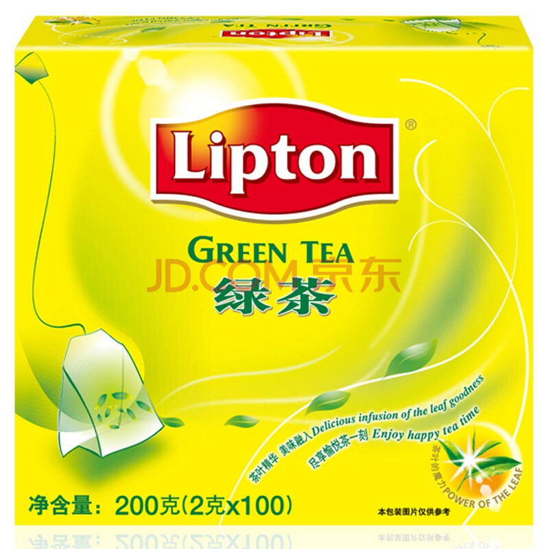 立顿绿茶茶包100包