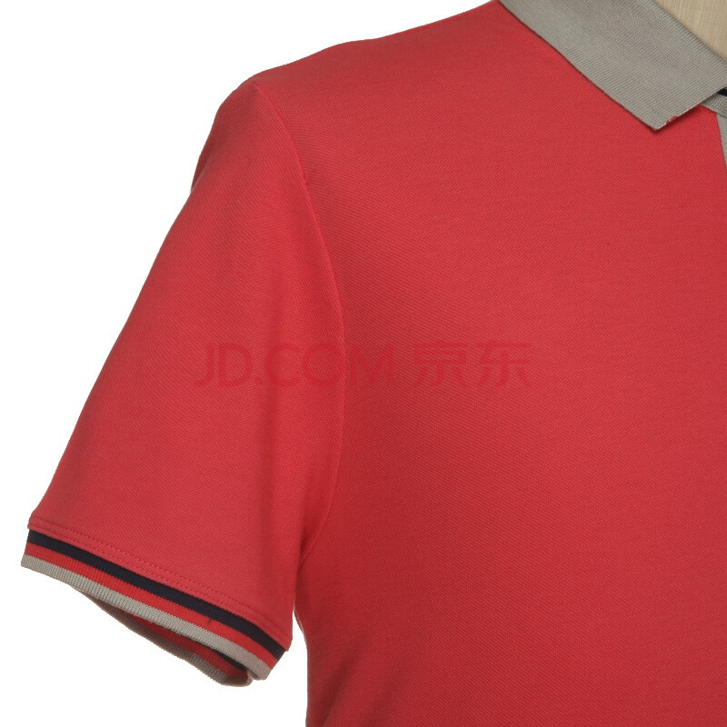 trussardi jeans 托鲁纱缔 男士红色纯棉短袖polo衫 523023 34 yf xl