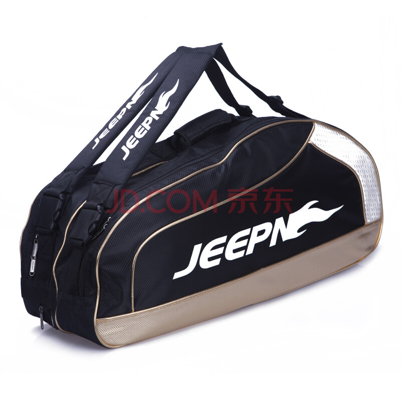 jeepn剑牌京东双肩带六支装专业高级羽毛球拍包 jp