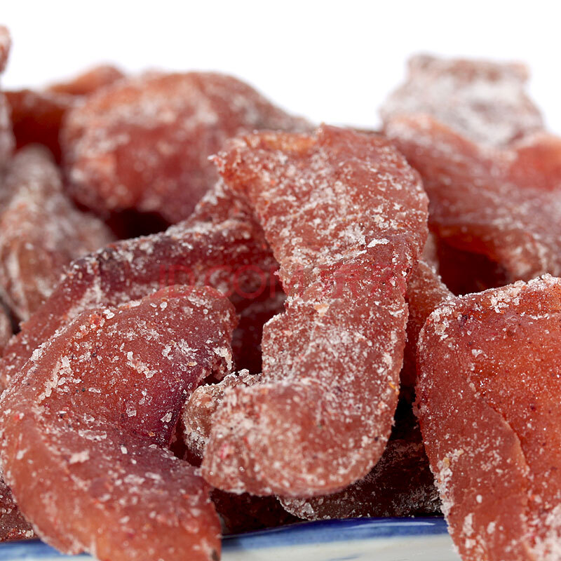 晶豆豆 休闲食品 盐津桃肉200g*3包