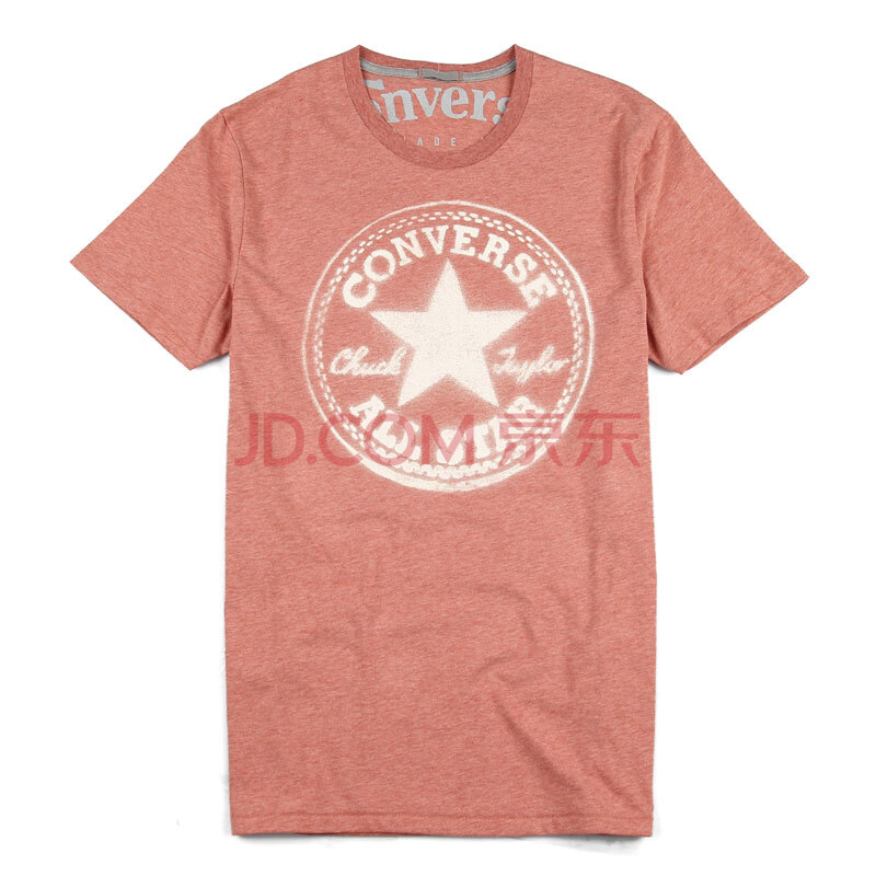 匡威converse 男装短袖t恤 运动服 03465c811 03465c 纹理红褚色 l