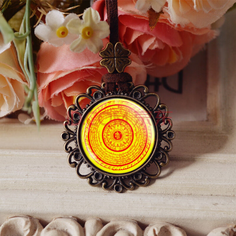 如来心秘密全身舍利宝箧印陀罗尼塔项链无垢净光陀罗尼塔吊坠 来图