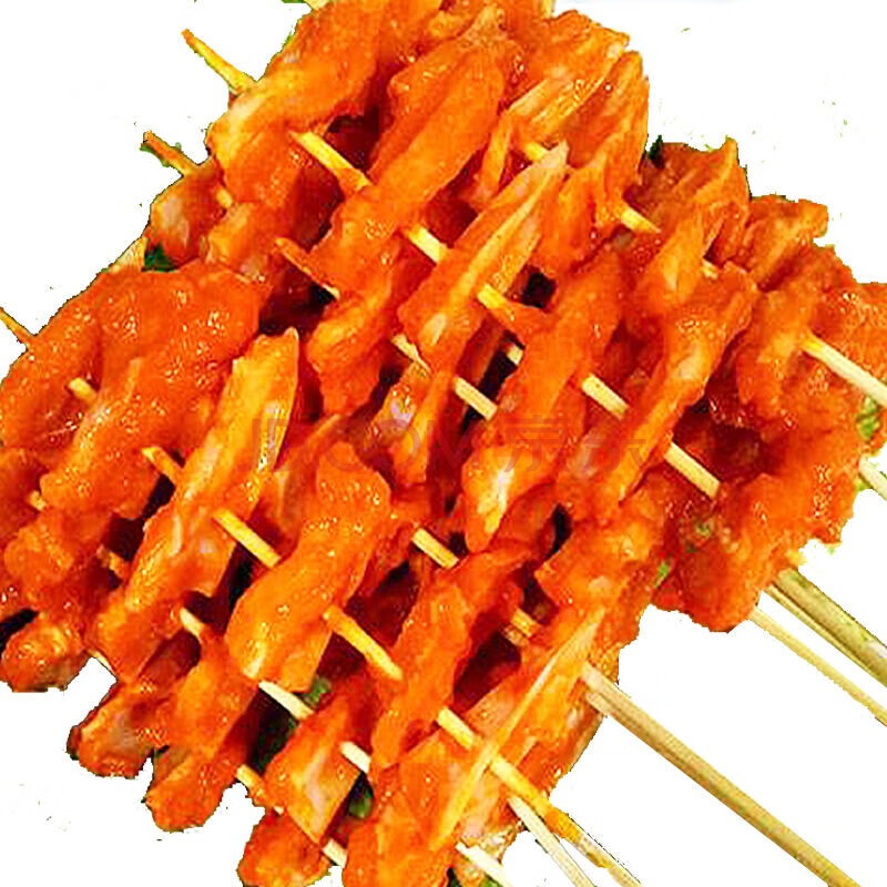 【现货正常发】鸡软骨三角骨20串 奥尔良鸡肉串户外烧烤油炸半成品鸡