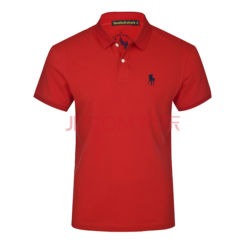 保罗骑士polo衫男短袖t恤2020夏季新款保罗衫半袖体恤上衣男士翻领t恤