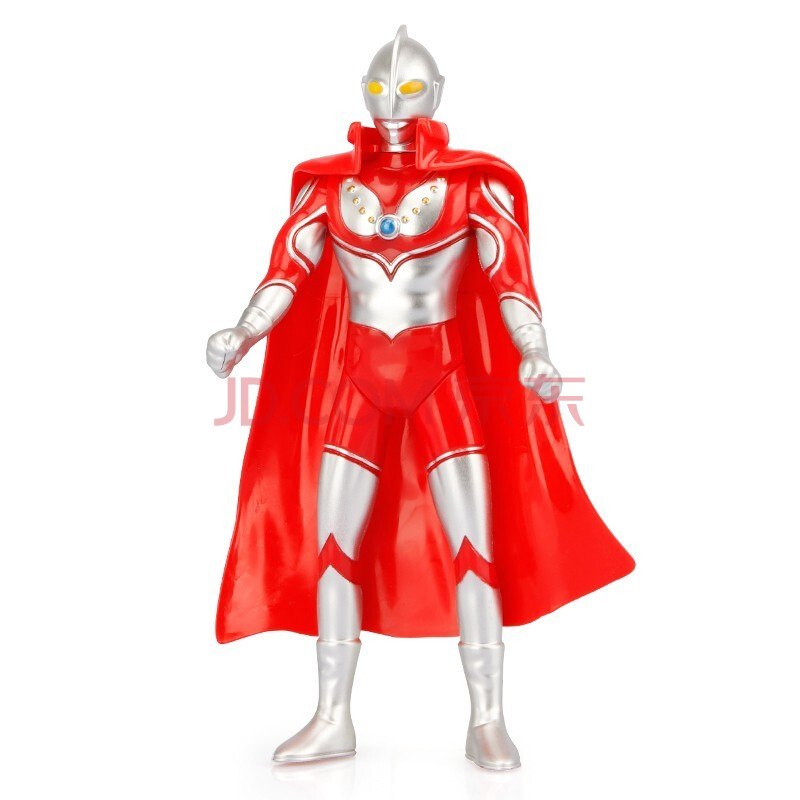奥特曼玩具人高17厘米关节可动配送披风套装礼物玩具男孩 佐菲奥特曼