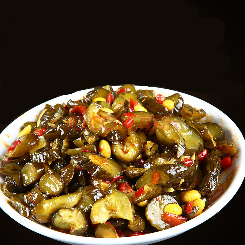 酱黄瓜香脆甜500g袋装下饭菜咸菜酱菜即食开胃腌黄瓜脆瓜自制