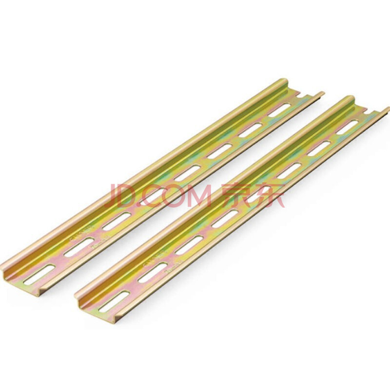 鸿曼 国标导轨 u型dz47电气安装钢导轨 配电箱导轨 0.6mm厚*1米长