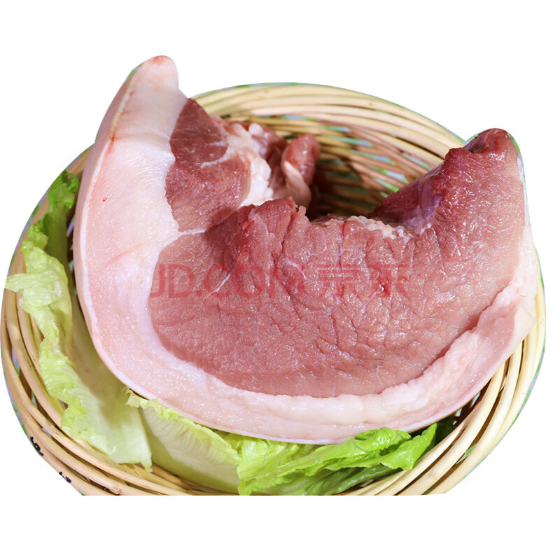 新鲜猪后腿肉土猪肉现杀前尖农家喂养生猪肉生鲜笨猪肉3斤装
