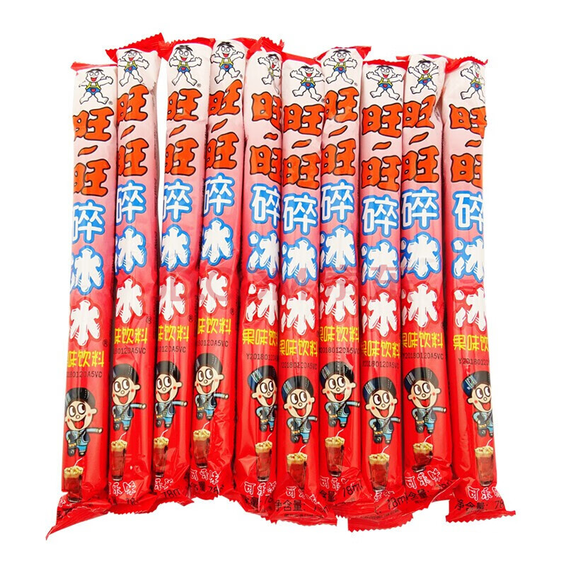 碎冰冰78ml10/20条 碎碎冰草莓味菠萝味蜜桃味水果味可乐味多种口味可