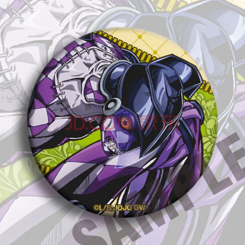 jojo的奇妙冒险 黄金之风 动漫徽章胸章二次元周边吧唧挂件海报画 e