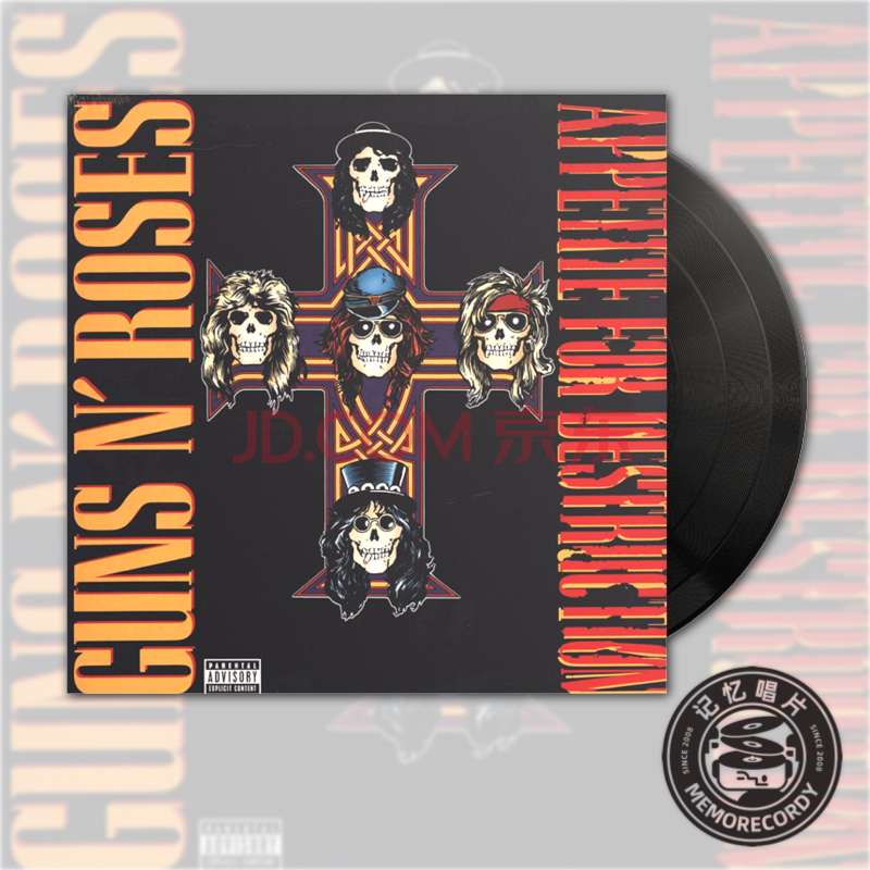 原装正版黑胶唱片 枪花 guns n roses appetite for destruction