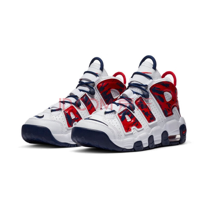耐克nike air more uptempo 皮蓬大air蛇皮纹篮球鞋 女鞋cz7885-100