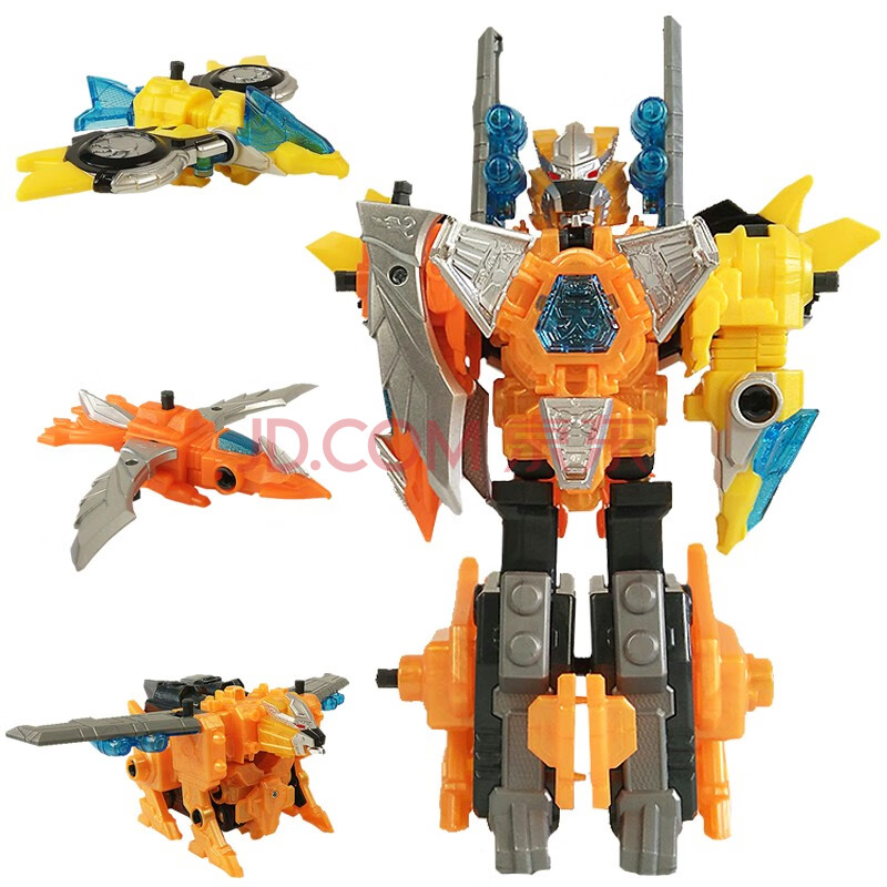 奥迪双钻 巨神战击队3 变形机器人 模型玩具 召唤器 豪华版9大合体超