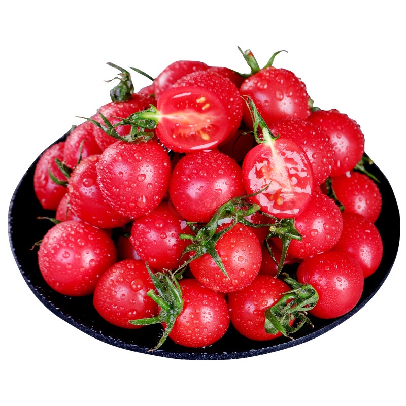 山东千禧圣女果多汁甜小玲珑小西红柿新鲜番茄2斤水果 玲珑圣女果