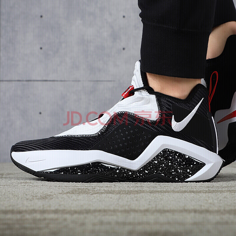 詹姆斯14士兵14代运动休闲实战篮球鞋 ck6047-001 ck6047-002黑白 41