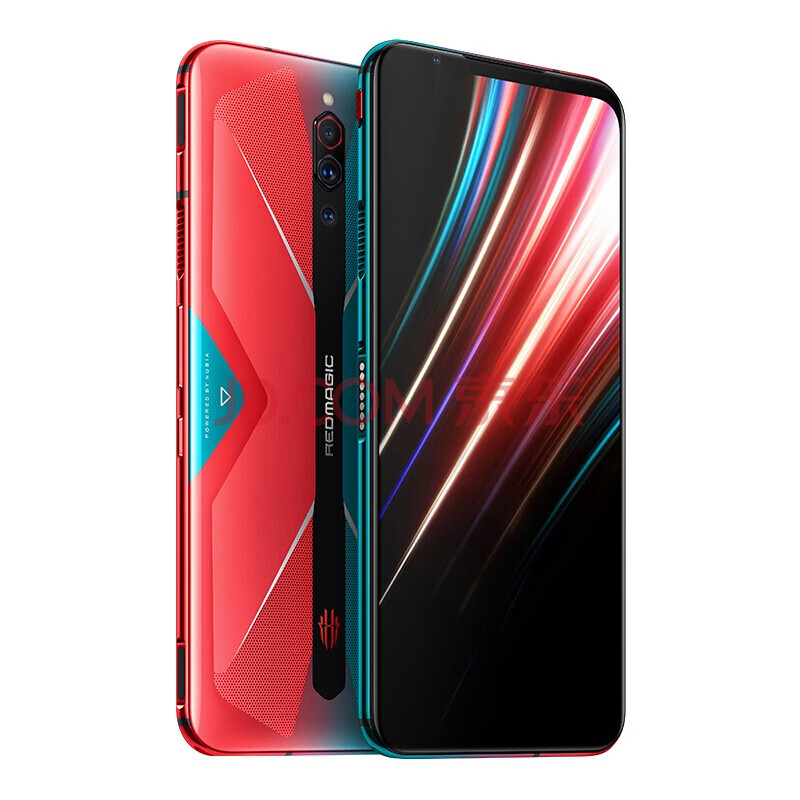 nubia/努比亚红魔5g骁龙865电竞游戏手机红魔4代5g 赛博霓红 8gb 128