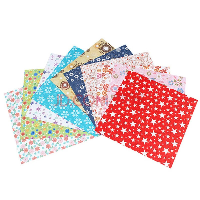 15*15cm 千纸鹤 正方形彩色折纸 彩纸图案剪纸 小点点系列