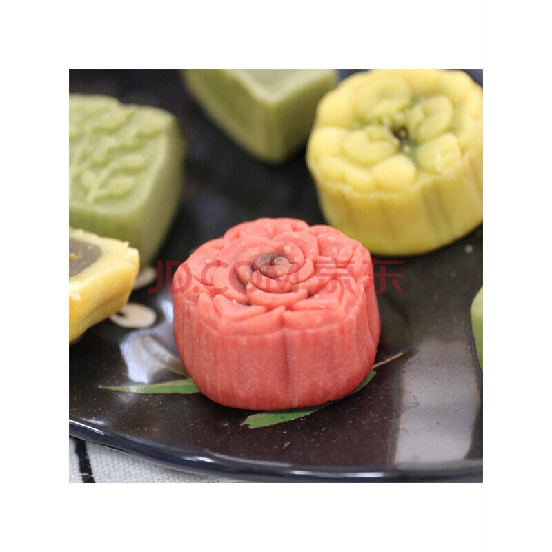 茶糕礼盒传统糕点心休闲零食杭州特产500g 东坡茶糕