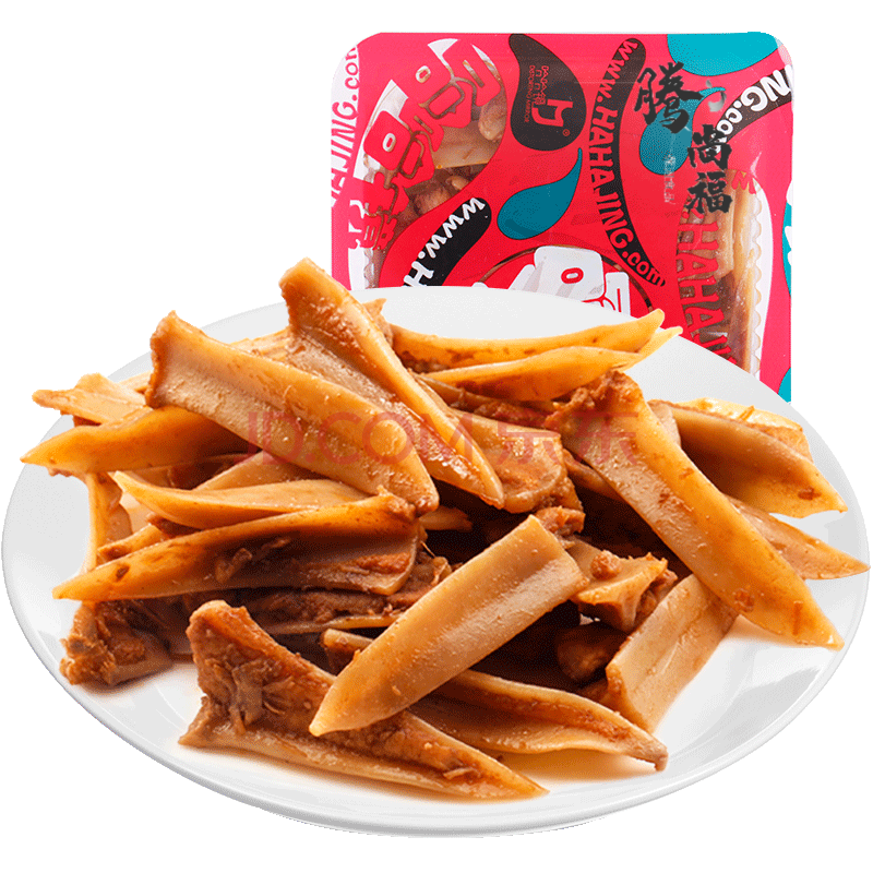 哈哈镜鸡脆骨 【锁鲜】气调盒装麻辣鸡脆骨108g 即食卤味小吃 麻辣味