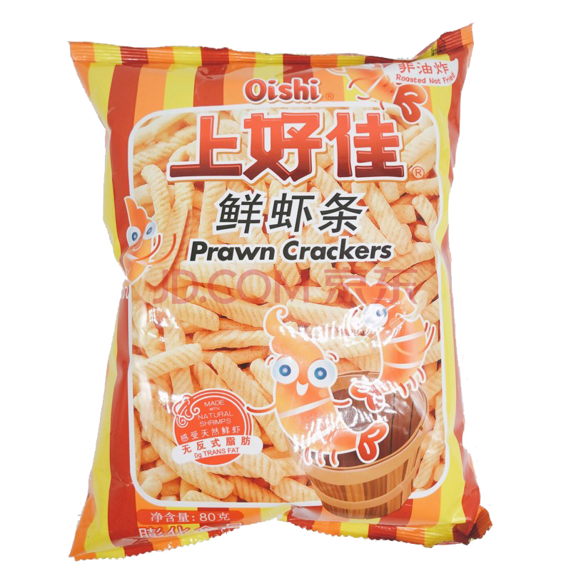 上好佳鲜虾条80g