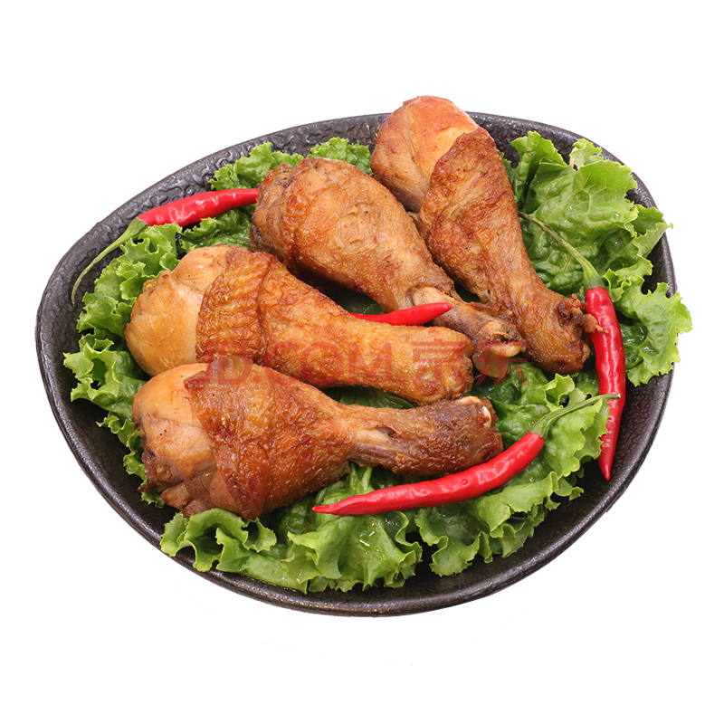 大午 卤香大鸡腿烤鸡腿特色卤味零食办公室每个70g 香辣大鸡腿5个
