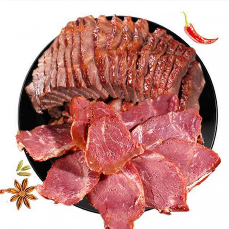 五香驴肉斤五香酱驴肉香酱卤味熟食 【实惠装】牛肉 驴肉 酱肉 猪头肉