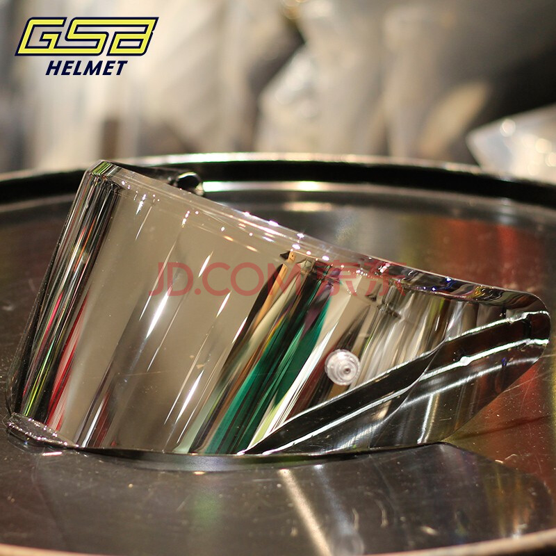 gsb361/362/360全盔揭面盔碳钎维原装镜片 361全盔镀银镜片