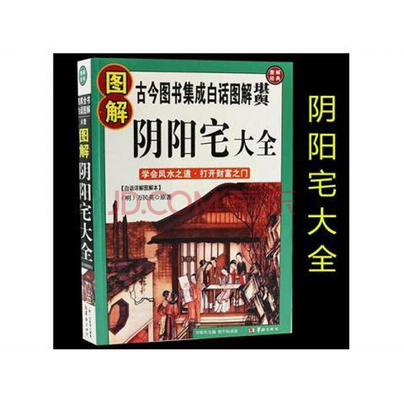 图解图释阴阳宅大全杨筠松阴宅阳宅风水书籍 图片色