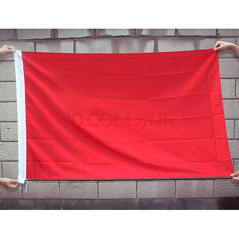 空白旗 红旗 旗帜 加厚纳米防水多1号2号3号4号5号可选 空白红旗1面