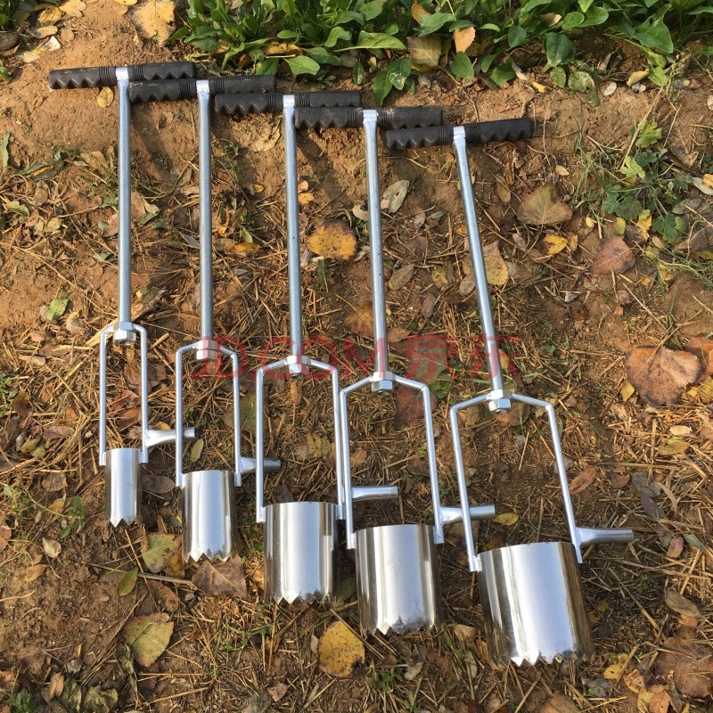 农具地膜打孔器手动西瓜大棚打洞器打穴器取土器蔬菜种植 打孔器:直径