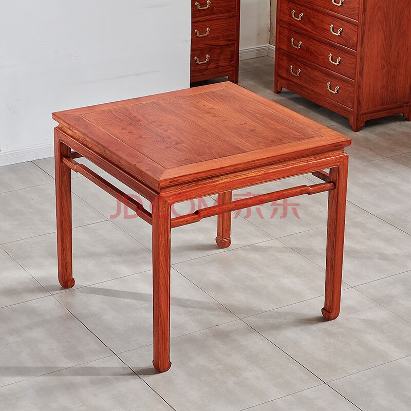 花梨(学名:刺猬紫檀) 中式古典八仙桌组合 明式家用方饭桌 实木餐台