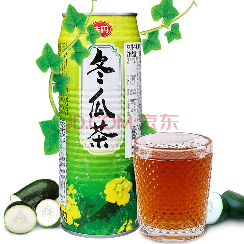 臺灣進口味丹冬瓜茶 茶飲料 秘製冬瓜茶冬瓜汁涼茶植物飲品 475ml 12